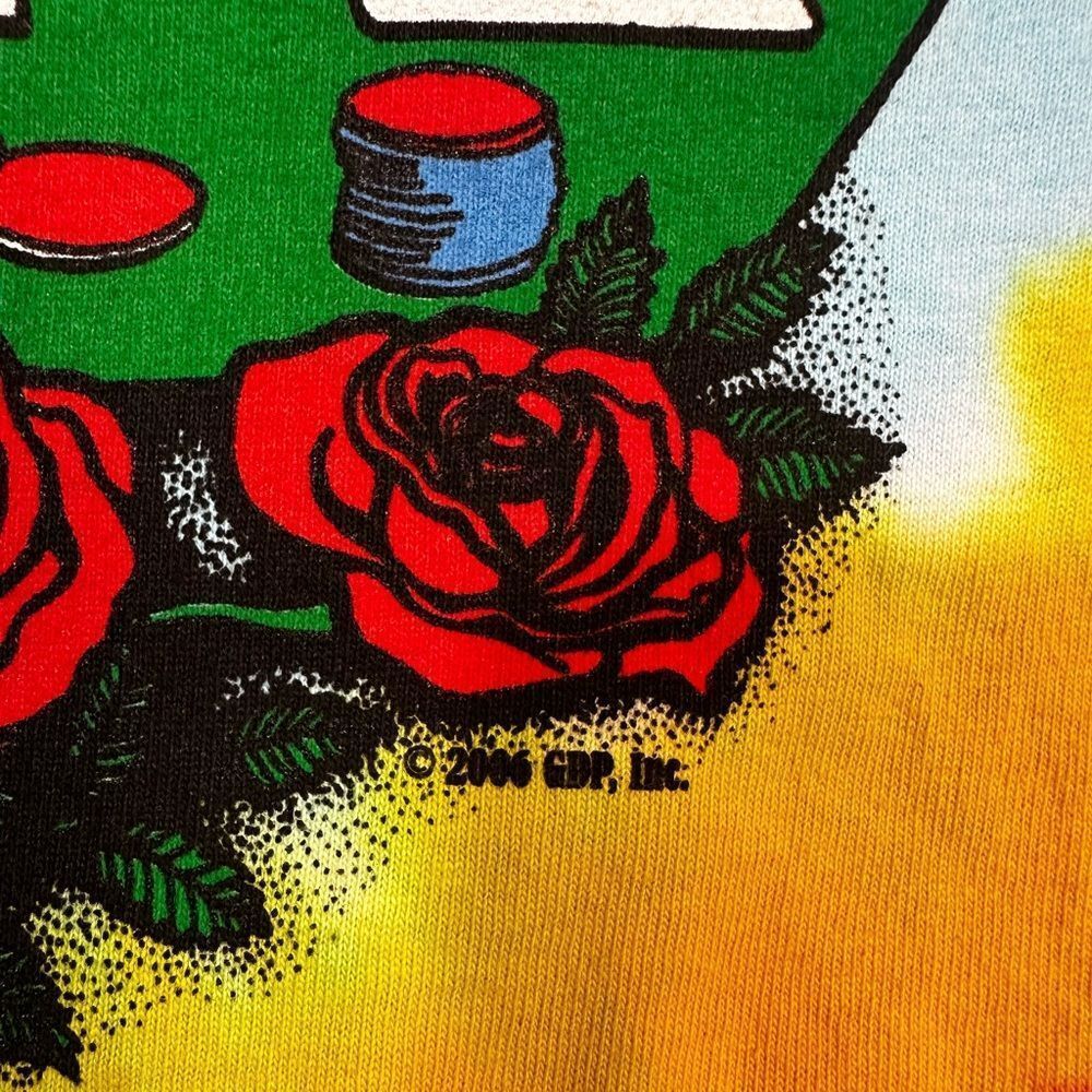 Vintage Grateful Dead Poker Casino Single Stitch Made In USA T-shirt 2006 Sz XL - Picture 2 of 8